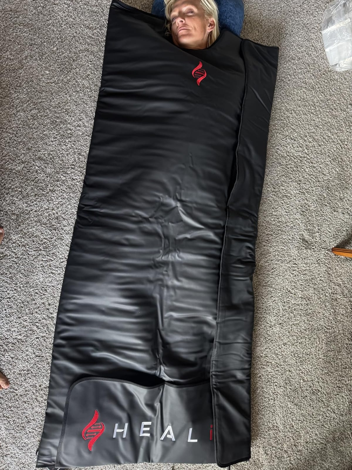 Healix Infrared Sauna Blanket - Zero EMF Portable Sauna for Detox, Recovery & Wellness customer photo 1