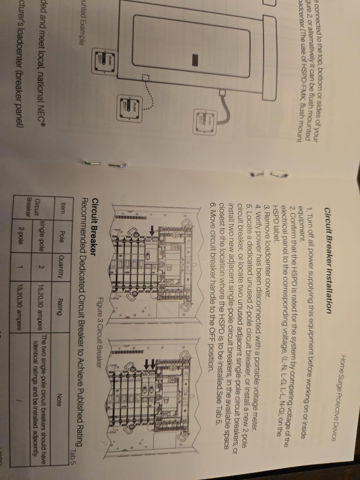 HSPD Square Whole Home Surge Protective Device, Type 1 SPD, Whole House Surge Protector, AC Surge Protection, 120/240VAC (HSPD-80) customer photo 1