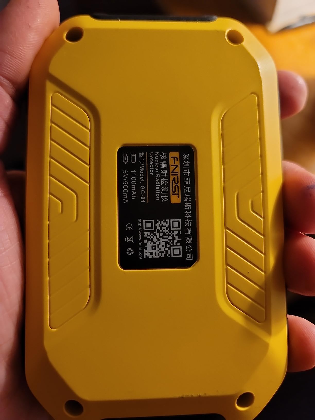 FNIRSI GC-01 Geiger Counter Nuclear Radiation Detector,Curve Display customer photo 1