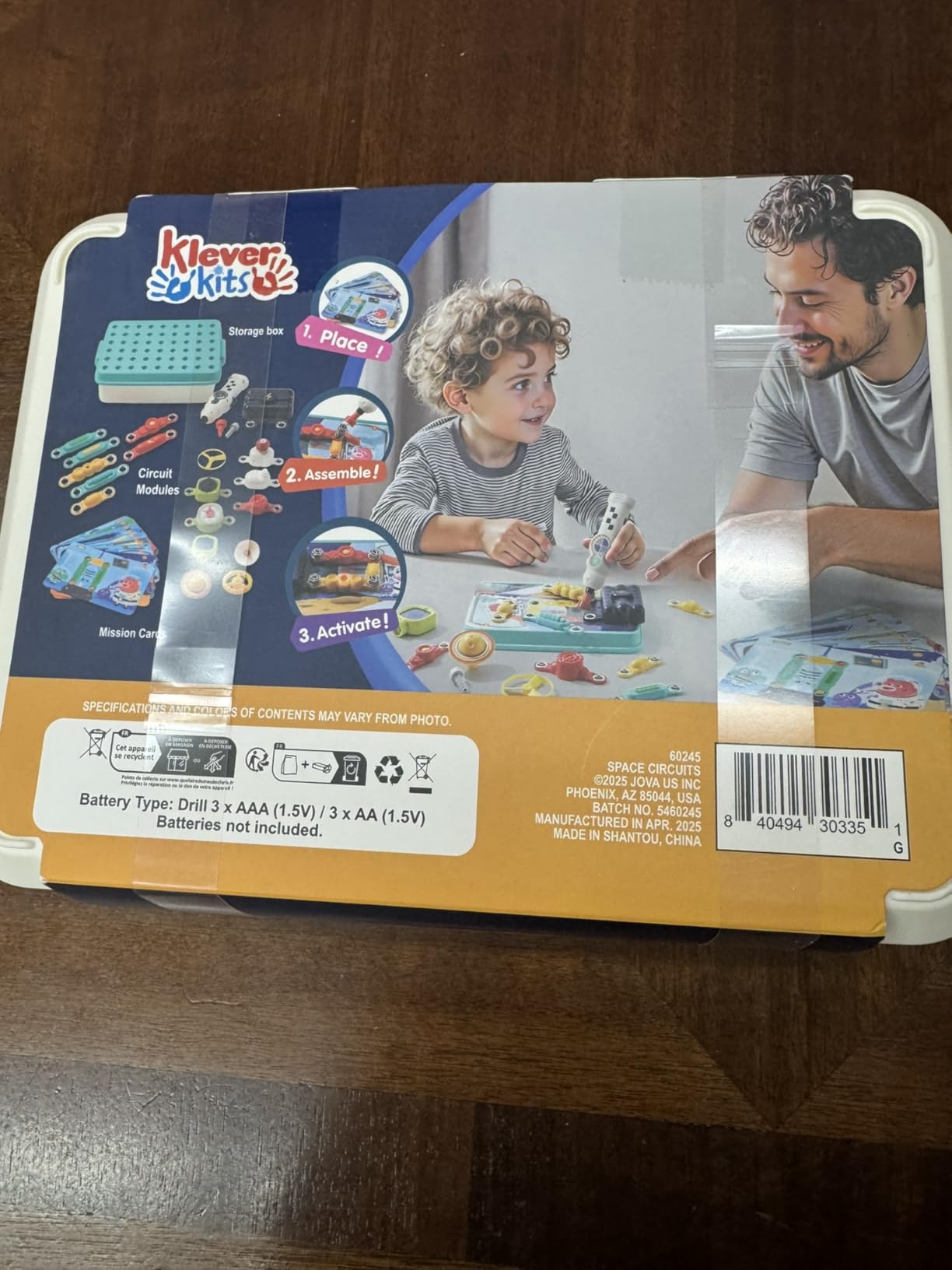 JOVA Klever Kits 50+ Projects Space Circuits - Electronics Kit for Kids with 46+ Components, Electronic STEM Toy Educational Science Kits for Kids Aged 5 6 7 8+ customer photo 1