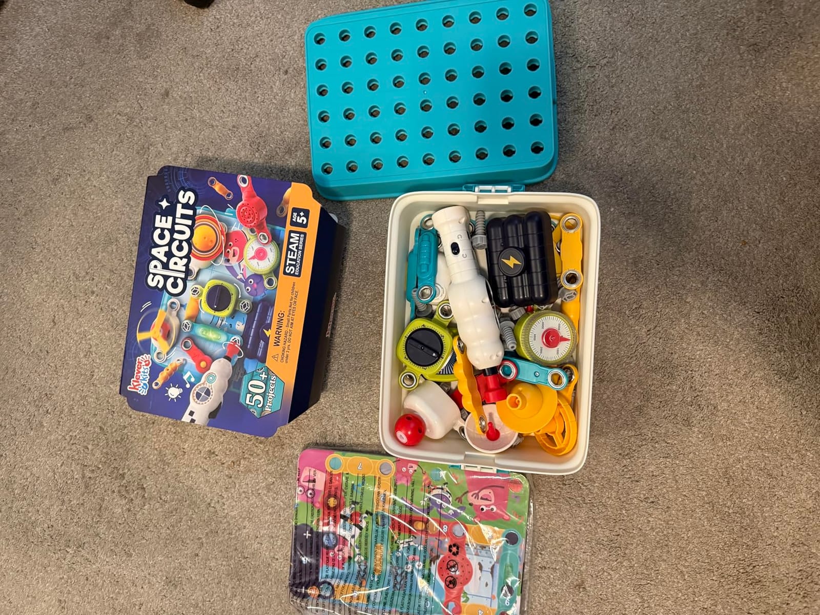 JOVA Klever Kits 50+ Projects Space Circuits - Electronics Kit for Kids with 46+ Components, Electronic STEM Toy Educational Science Kits for Kids Aged 5 6 7 8+ customer photo 2