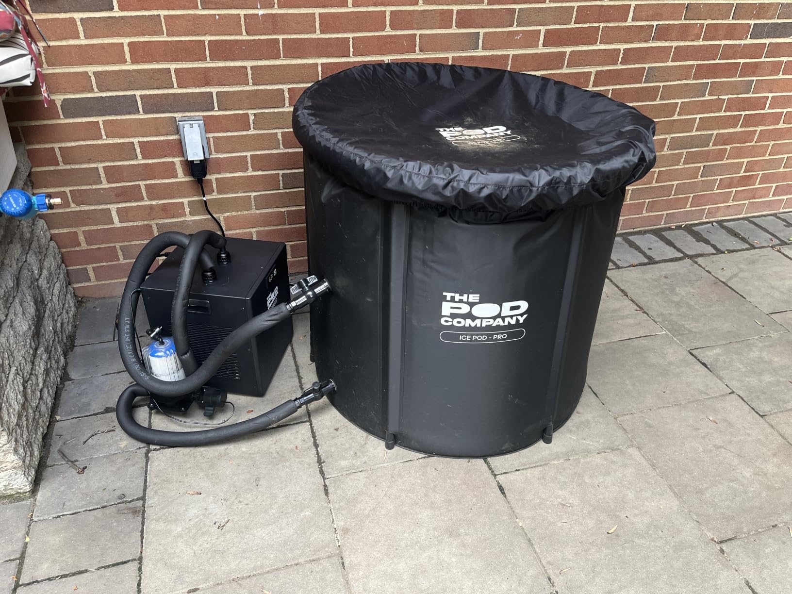 The Pod Company Standard Water Chiller - 1/3 HP - 41°F Cold Plunge Cooling System - Compact, Energy-Efficient, and Ideal for Daily Home Use - Compatible with Ice Pod Pro & Long Pod customer photo 2