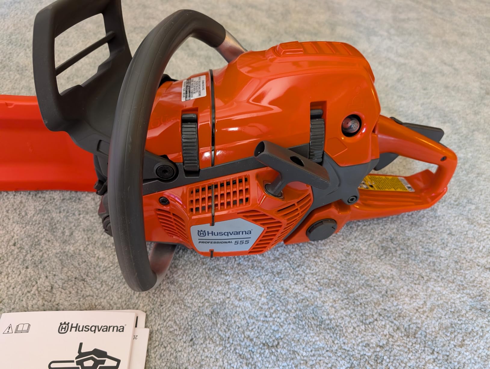Husqvarna 555 Professional Gas Chainsaw with X-Cut Chain customer photo 2