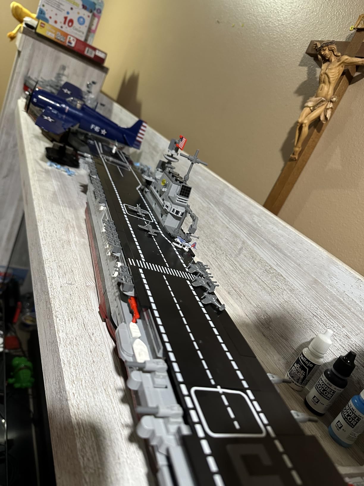 SEMKY Military Series USS Enterprise Aircraft Carriers MOC Building Blocks and Engineering Toy (1883 Pieces) customer photo 1
