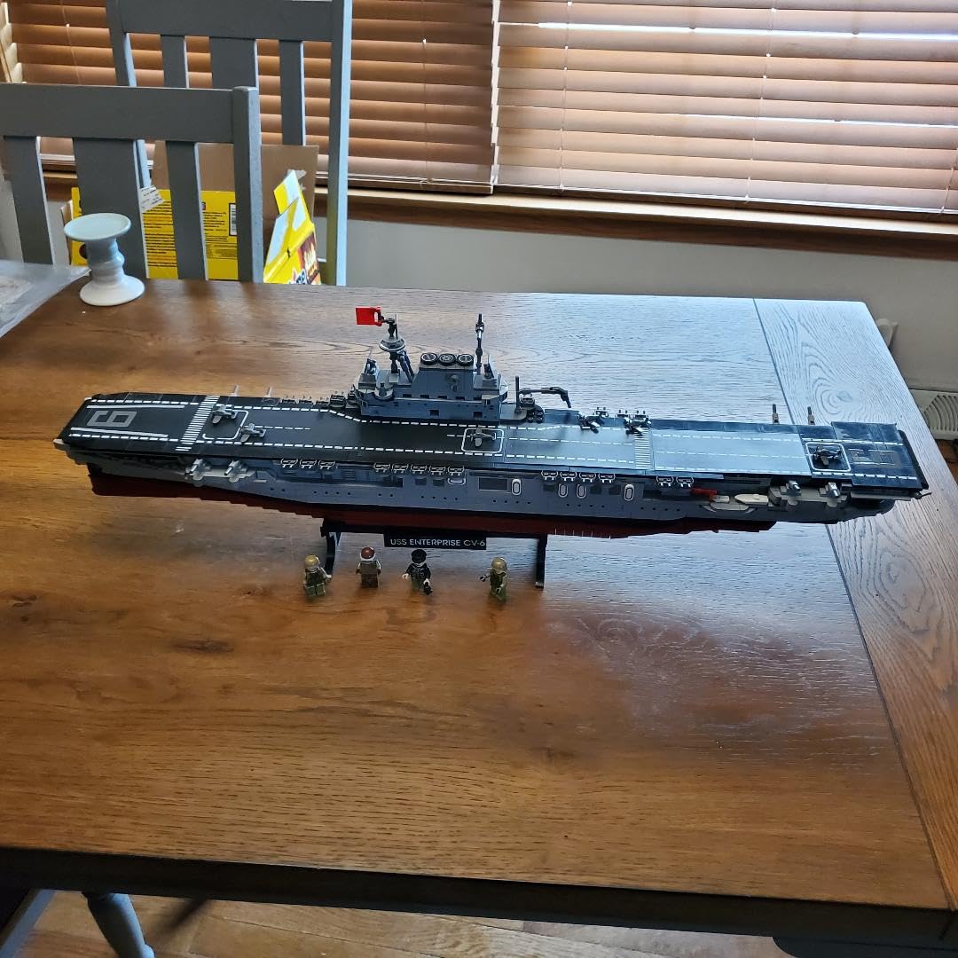 SEMKY Military Series USS Enterprise Aircraft Carriers MOC Building Blocks and Engineering Toy (1883 Pieces) customer photo 2