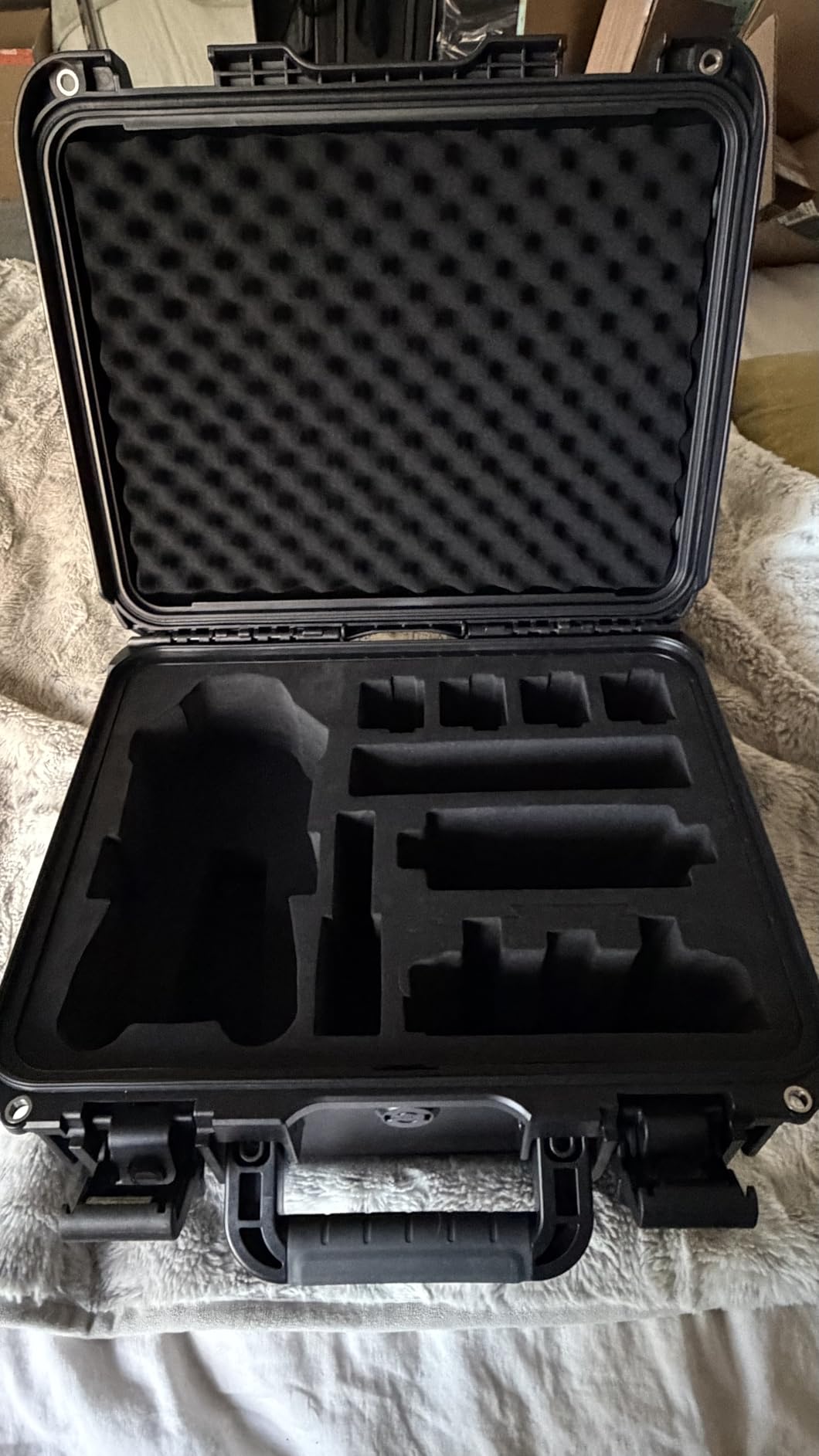Lekufee Waterproof Hard Carrying Case for DJI Mavic 4 Pro Drone, Creator Combo, Fly More Combo, DJI RC Pro 2/RC 2, Battery (7 pcs), Charging Hub, and other Accessories customer photo 2