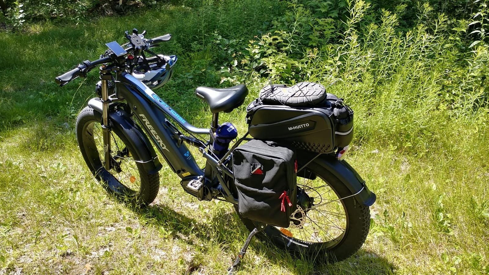 FREESKY Electric Bike for Adults, 3500W BAFANG Motor, 48V 35Ah LG Battery | 38MPH, 140 Miles Long Range Ebikes, Full Suspension Electric Mountain Bike, 26'' Fat Tire, Off Road UL2849 Certified by TÜV customer photo 1