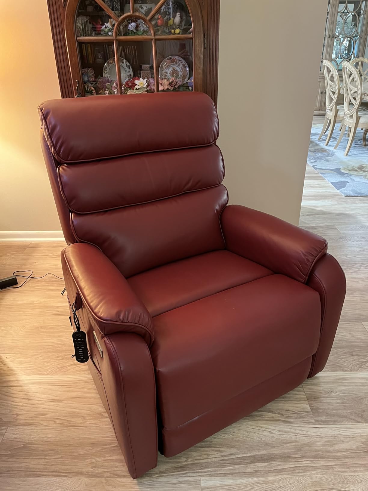 EONIX Power Lift Recliner Chair for Elderly, Heat and Massage(Medium) | Assist with Standing, Infinite Position, Lay Flat, USB Ports, 3.1
