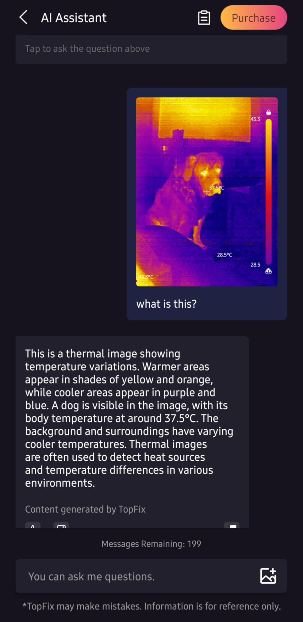 TOPDON TC002C Duo Thermal Imaging Camera for Any USB-C iPhone iPad Android | 512 x 384 Super Resolution, 256 x 192 IR Resolution Imager, 40mK NETD, -4F~1022F Temp Range, 25Hz Refresh Rate customer photo 1