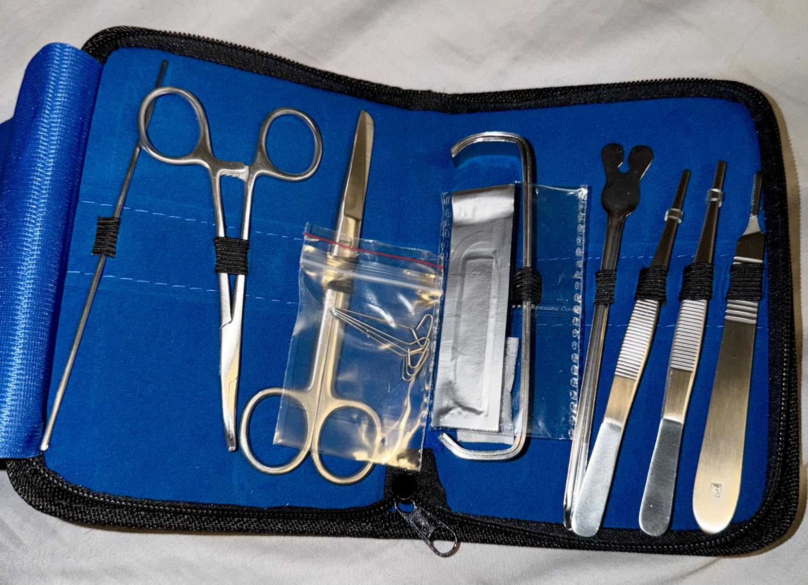 Dissection Kit Durable 38-Piece for Medical & Veterinary Students | Stainless Steel Biology Lab Anatomy Dissecting Set with Scalpel Blades - Case, 18 Reusable Tools & 20 Blades customer photo 1