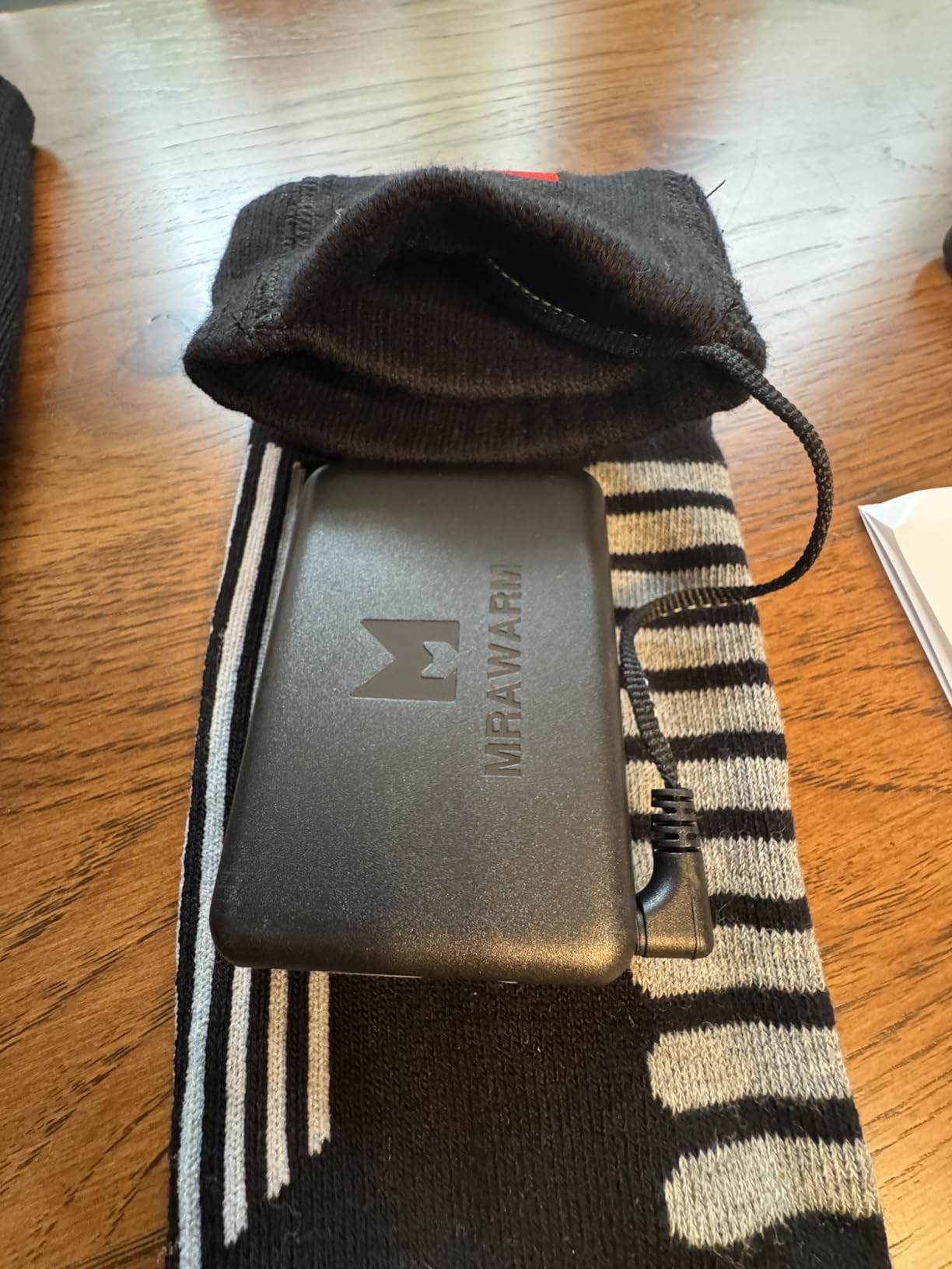 Heated Socks, 5V 6000mAh Rechargeable Heated Socks for Men Women, Electric Heated Socks with 4 Heating Levels for Outdoors Working Skating Skiing Hunting Hiking Cycling customer photo 2