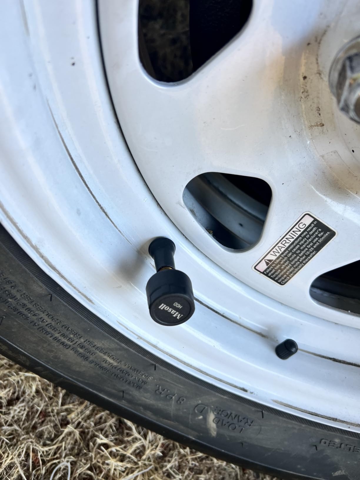 Masoll TPMS Sensor for GM Chevy Silverado Buick Cadillac GMC, DIY Install | Dual 315/433MHz, Gen 2 TPMS Sensors Set of 4, TPMS Relearn Tool Included, External Tire Pressure Sensor customer photo 1