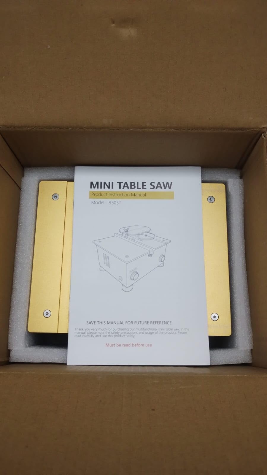 Mini Table Saw for Crafts & Hobbyists [Dual 795 Motors & Switches] 200W/12,000RPM/26mm Adjustable Height with Accessories – Perfect for DIY Crafts, Handmade Gifts & Exploring Hobbies customer photo 2
