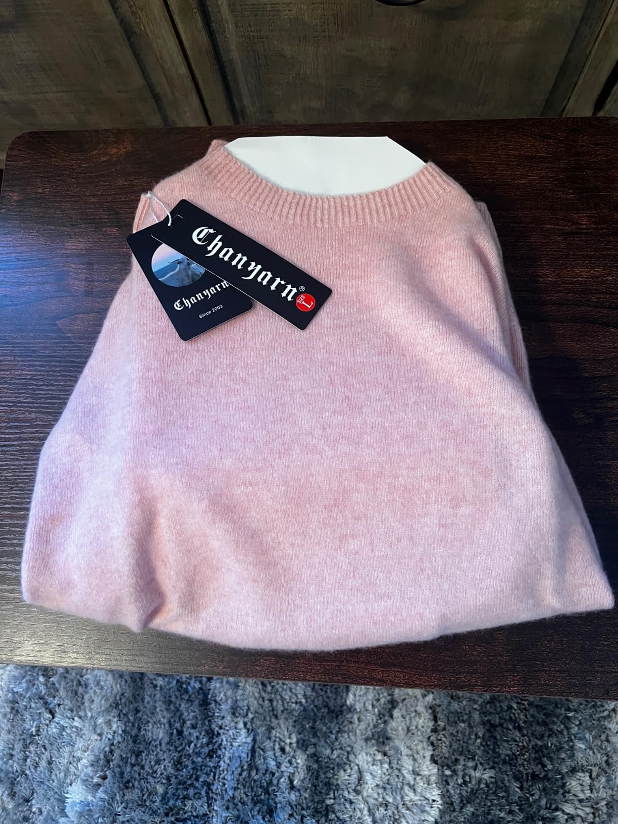 Women's 100% Pure Cashmere Sweater 2025 Fall Winter Crew Neck Long Sleeve Warm Soft Knitted Pullover customer photo 2