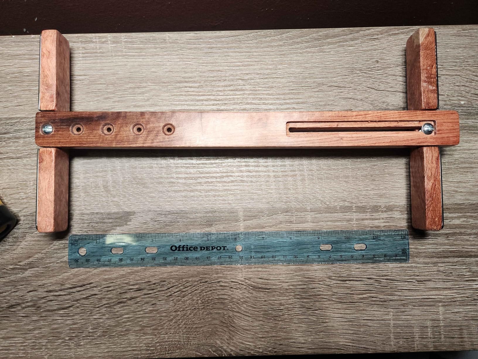 Savina Adjustable Tapestry Weaving Loom, Small Expandable 3.5in to 11.8in, Wooden Frame for Weaving Yarn, Art Projects, Ideal for Beginners & Advanced. customer photo 2