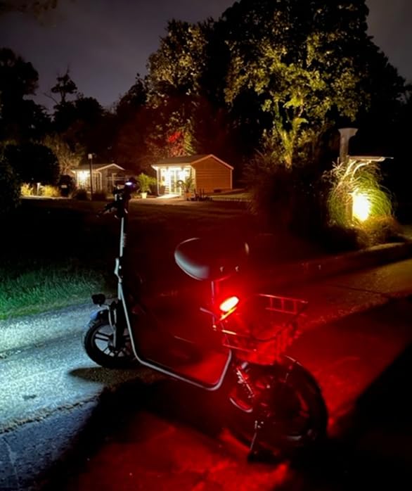 Hiboy Q2/U2 Electric Scooter with Seat for Adults, 22-25 Mile Range, 500W | 20 MPH, 14-Inch Pneumatic Tires, Dual Suspension & Dual Drum Brakes, LED Lights, Foldable Frame, Rear Basket for Commuting customer photo 1