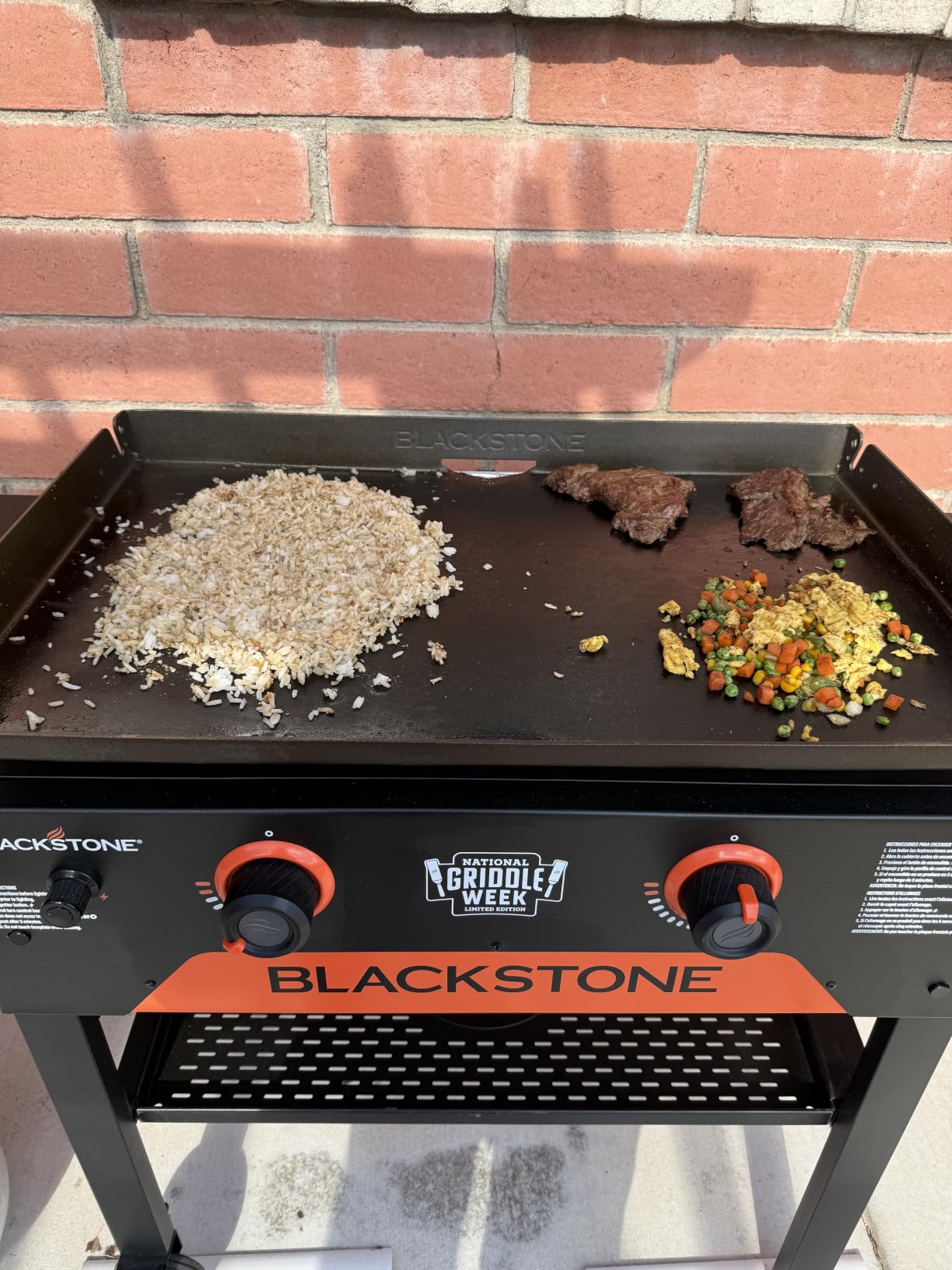 GriddleMATe Griddle Seasoning for Blackstone Griddle and Cast Iron Care | Premium 2-in-1 Seasoning & Conditioner, Carbon Steel Compatible, High Smoke Point, Easy to Apply, Non-GMO, Made in USA customer photo 2