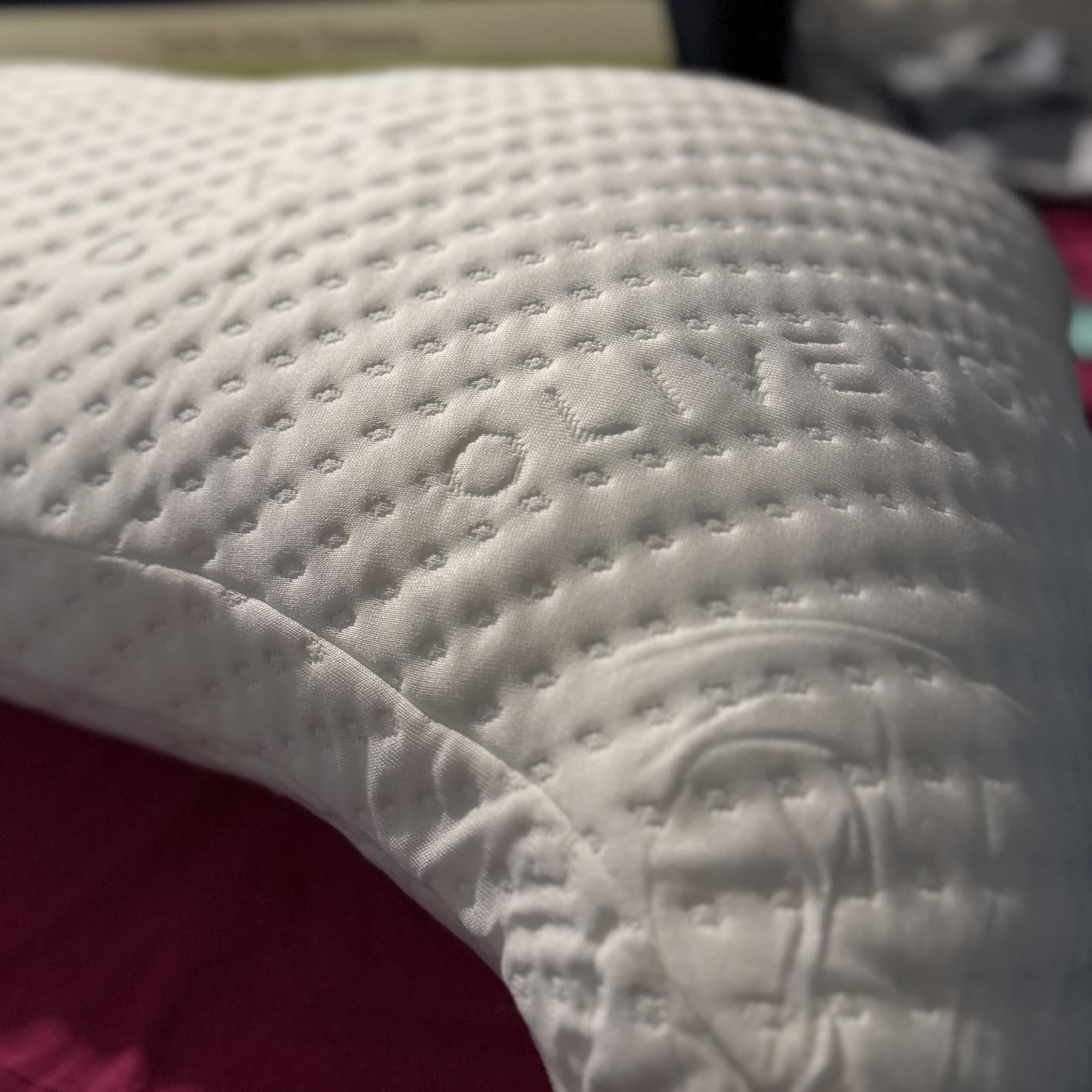 Olive + Crate Adjustable Loft Shredded Memory Foam Pillow - Queen Size | BreathePure Breathable Pillow, Hypoallergenic, CertiPUR-US Certified, for Back, Stomach, Side Sleepers customer photo 1
