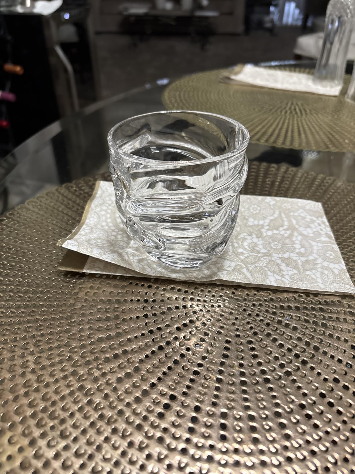 TSUKIGLASS Storm Japanese Crystal Whiskey Glasses Set of 4, Gift for Men | Old Fashioned Rocks Tumblers, 10oz, Lead-Free Crystal, Gift-Ready Box customer photo 2
