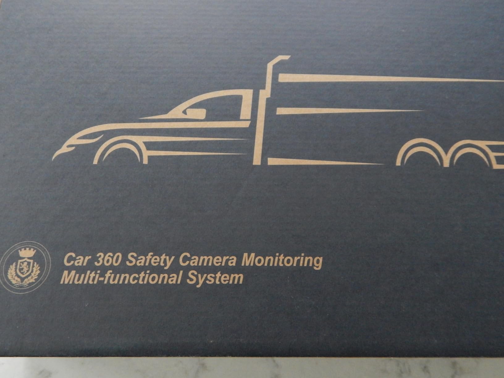4 Channel 1080p Backup Camera System Dash Cam for RV/Truck/Trailer/Bus/Cars | RV/Truck Camera System with 10.2'' Screen, DVR Recording, Quad Split Parking Monitor, Bluetooth/FM Radio/Music/Video Player customer photo 2