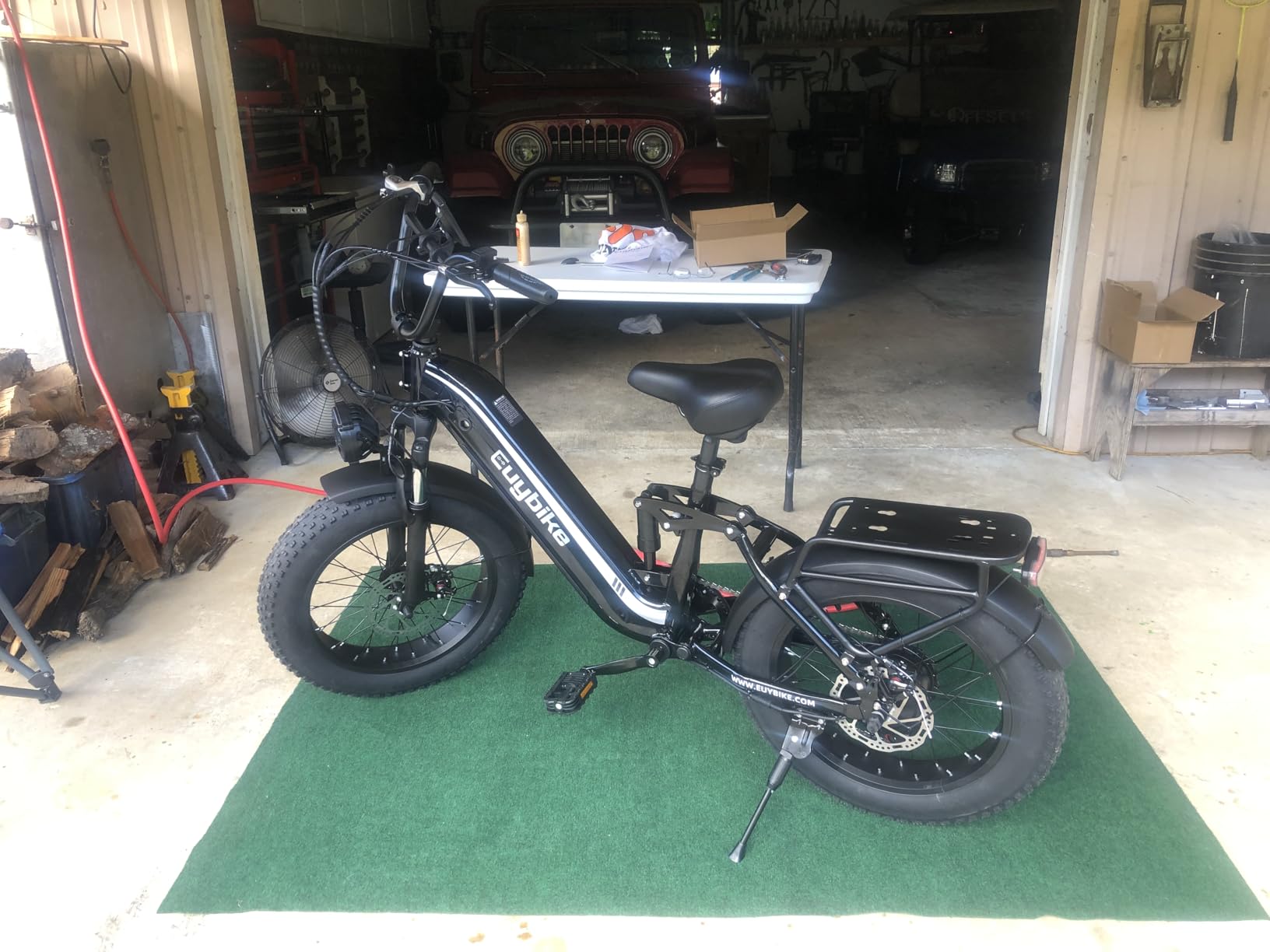 Electric Bike for Adults, Step Thru 20x4 Fat Tire Ebike | 1500W Peak Motor, 48V 20Ah Removable Battery, Up to 80 Miles Range for Commuting, Trails, and off-road Riding customer photo 2