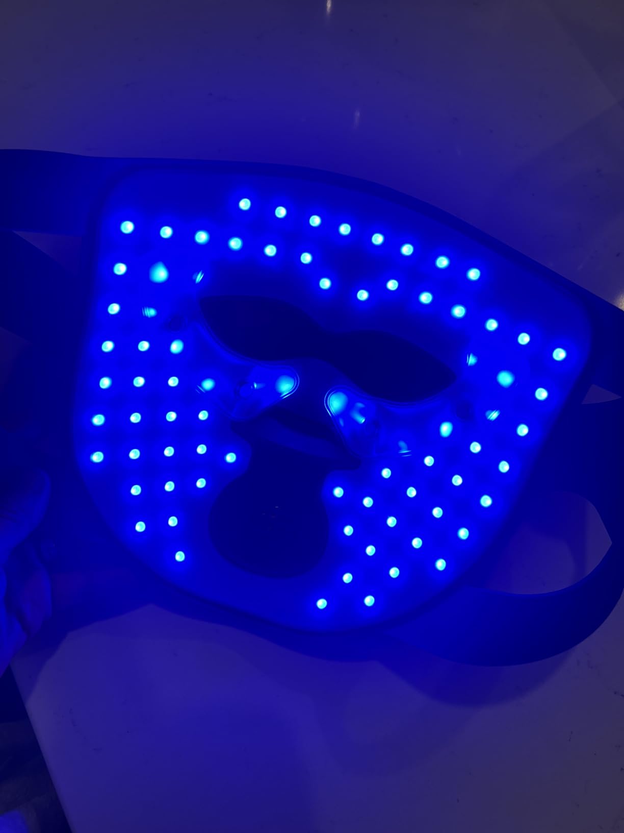 INIA GLOW 4D Wireless Red Light Therapy Mask for Face, Dual NIR, 320 LEDs customer photo 1