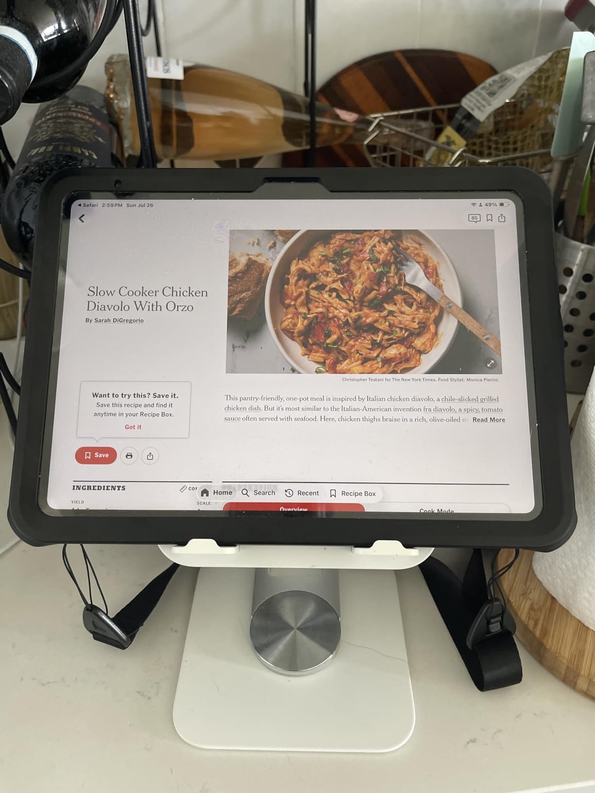 Lamicall Adjustable iPad Stand for Desk, Ultra-Slim Foldable, 360° Rotation | 360° Rotation Base Heavy-Duty Tablet Holder Stand for 4.7-13