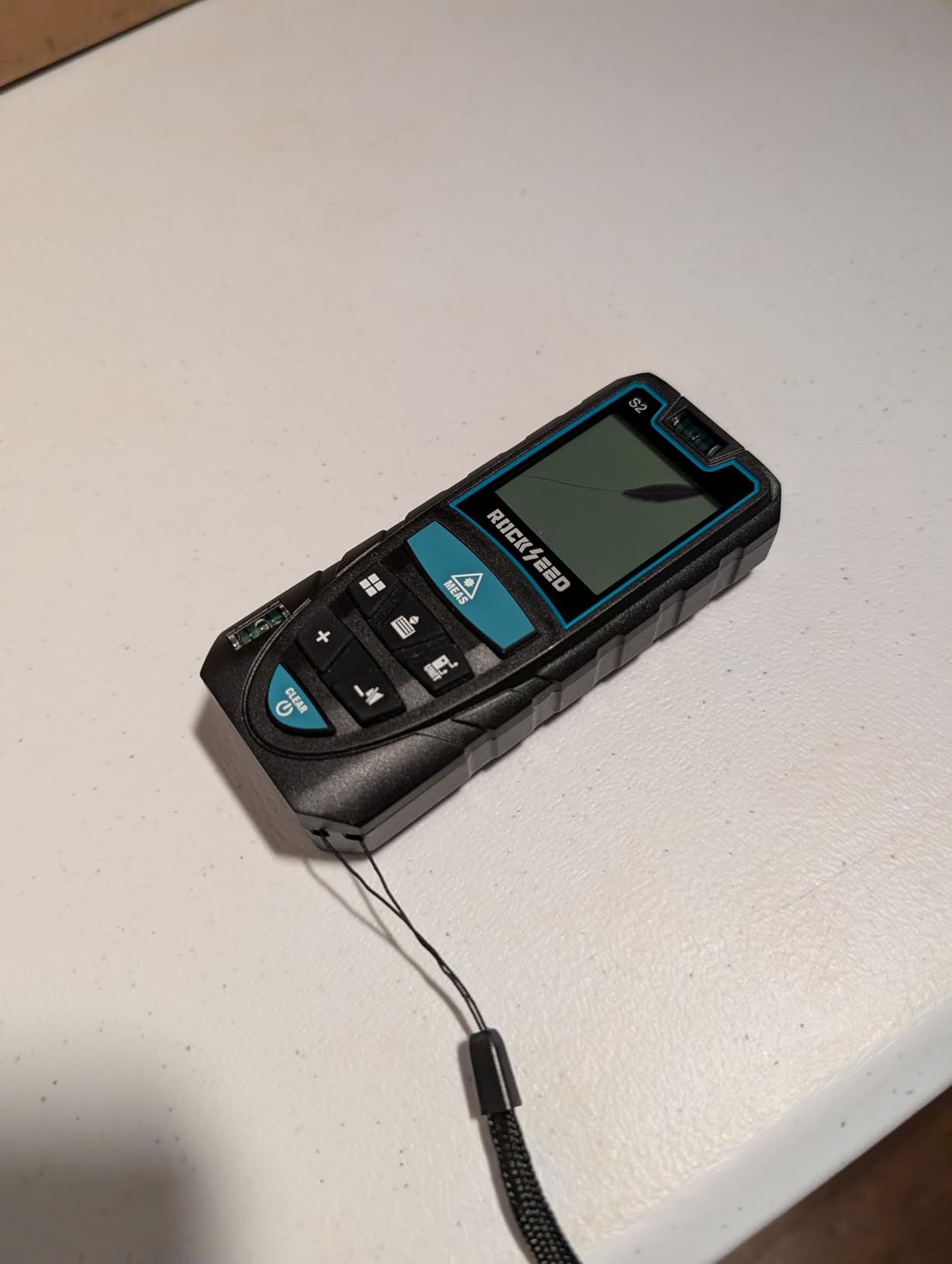 Laser Measure 50M/165ft, RockSeed Digital Laser Distance Meter with 2 Bubble Levels, Portable M/in/Ft Unit Switching Backlit LCD and Measuring Distance/Area/Volume/Pythagorean customer photo 1