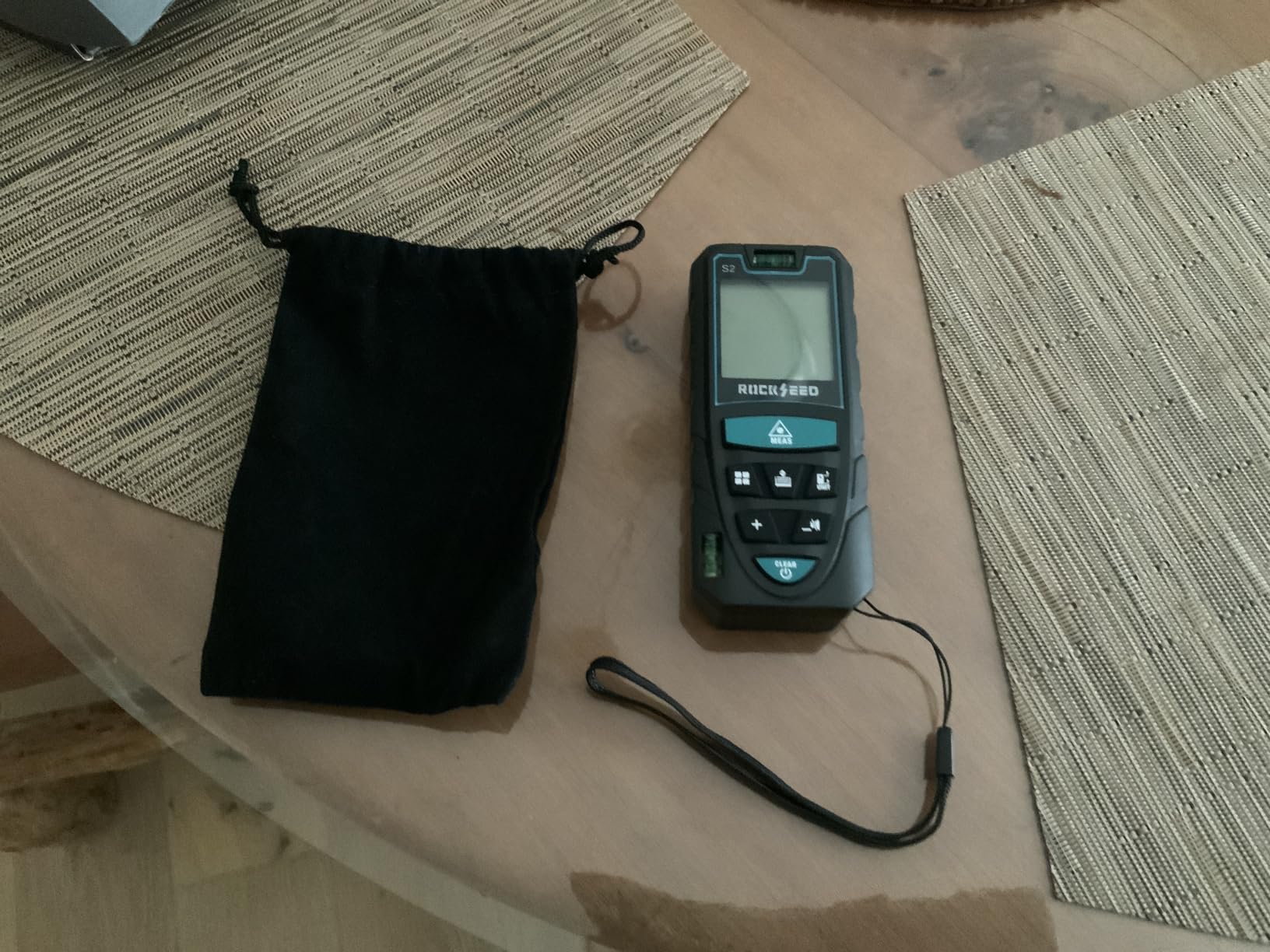 Laser Measure 50M/165ft, RockSeed Digital Laser Distance Meter with 2 Bubble Levels, Portable M/in/Ft Unit Switching Backlit LCD and Measuring Distance/Area/Volume/Pythagorean customer photo 2