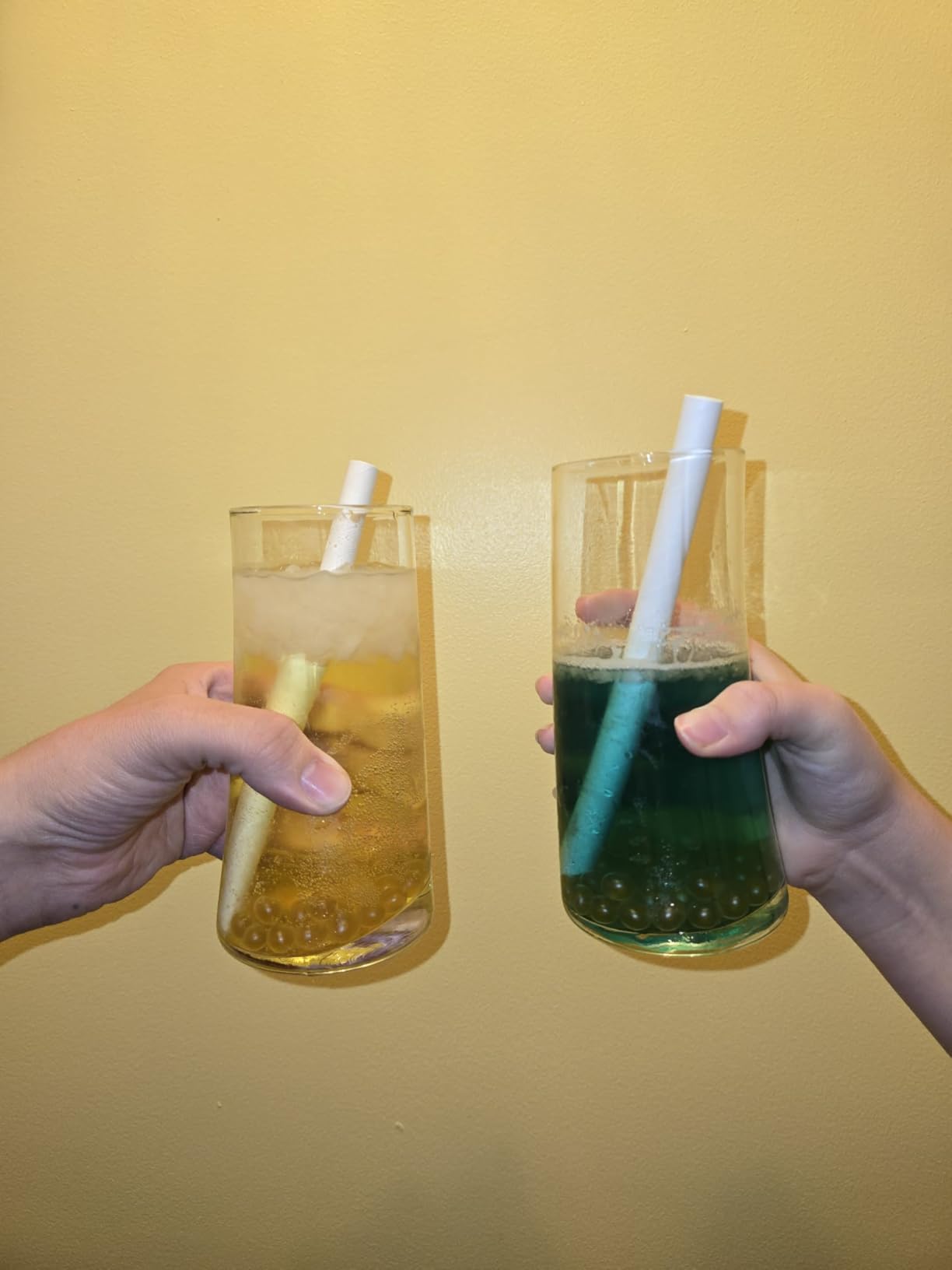 BOBA CHiC Popping Boba Mocktail Kit - Premade DIY Sparkling Drink Kit with 3 Flavors customer photo 2