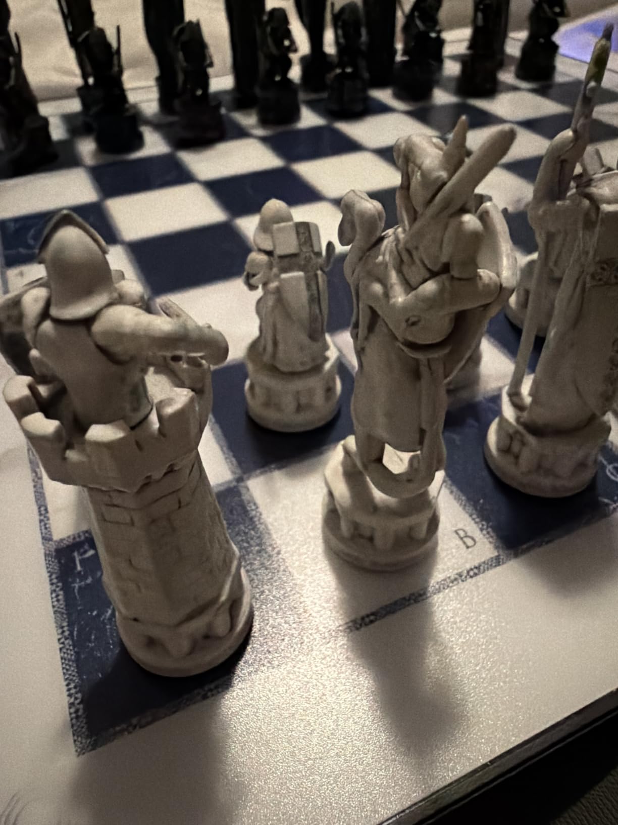 Harry Potter Electronic Chess Board Game. GoChess Mini Wizard. Light-Up Chess Set for All Skill Levels. Online Play App for Harry Potter Fans Smart Board Games Lovers customer photo 1