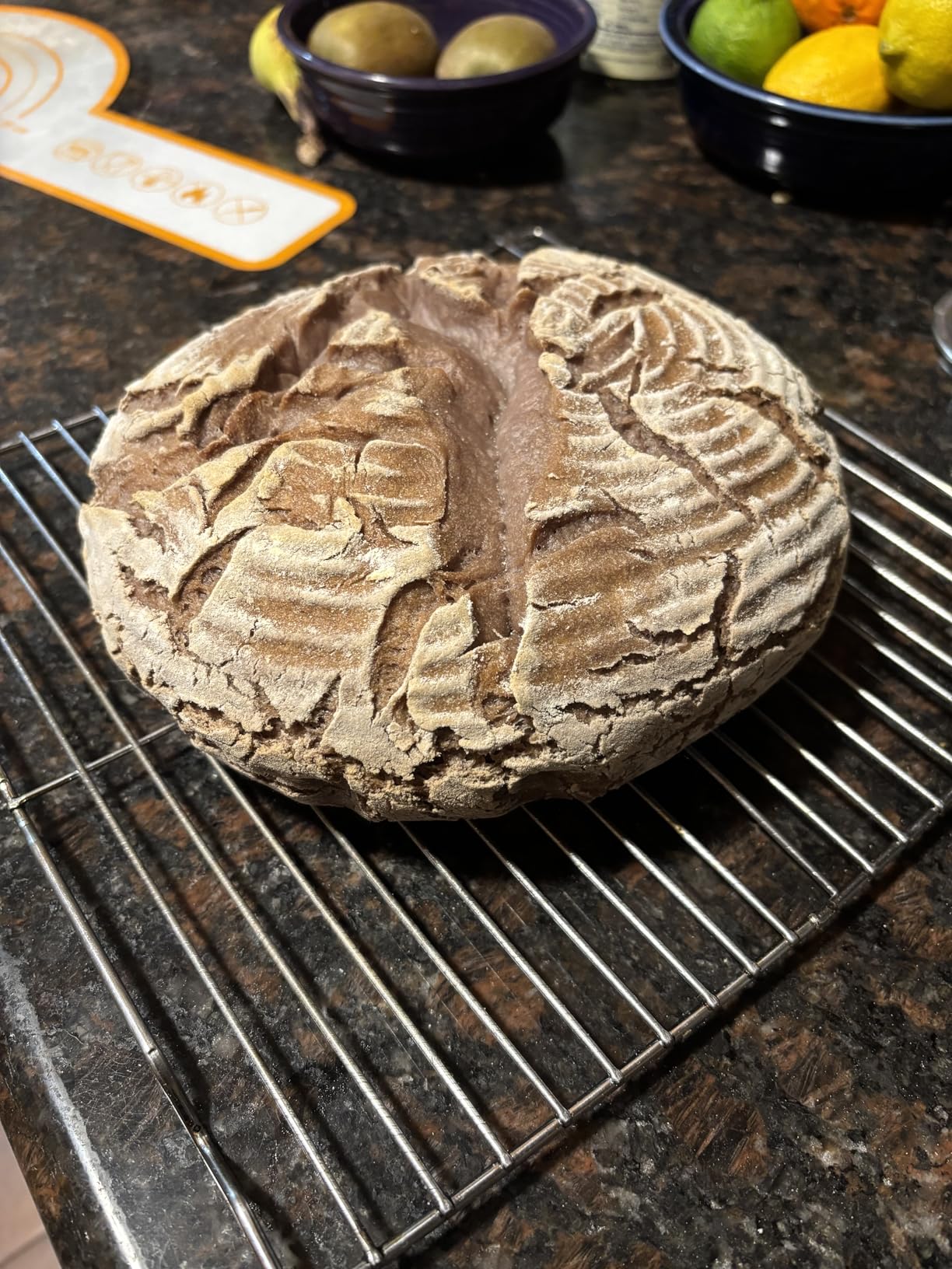 Sourdough Starter Kit, Sourdough Bread Baking Supplies, Round & Oval Banneton Bread Proofing Basket, Bread Sling, Starter Jar, Dough Whisk, Scrapers, Stencils & Bag, Complete Sourdough Kit Gifts customer photo 1