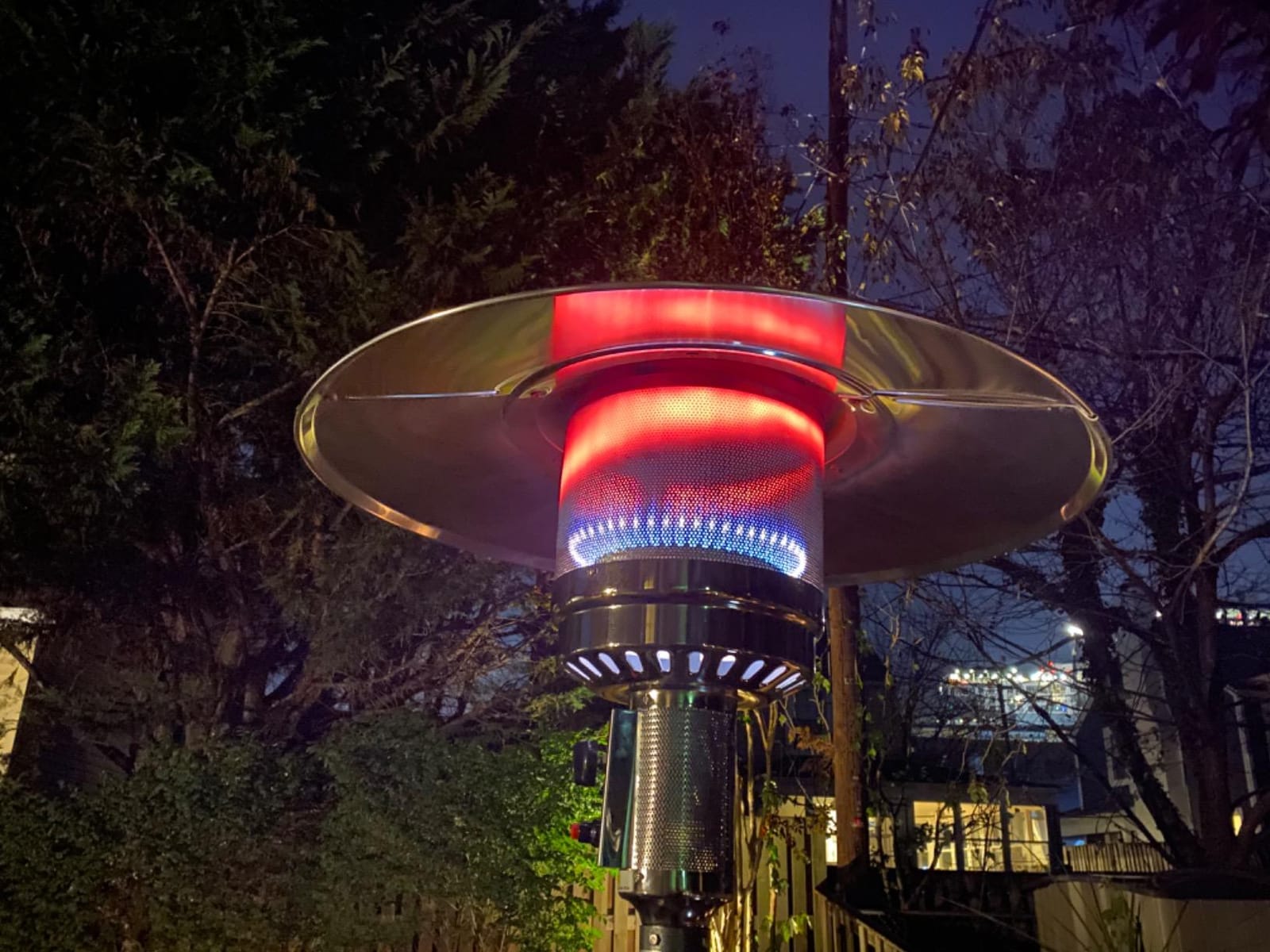 Pamapic 50,000 BTU Outdoor Heaters for Patio with Round Table Design, Premium 304 Stainless Steel Burner, Triple Protection System Propane Patio Heater for Porch Garden, Residential & Commercial Use customer photo 1