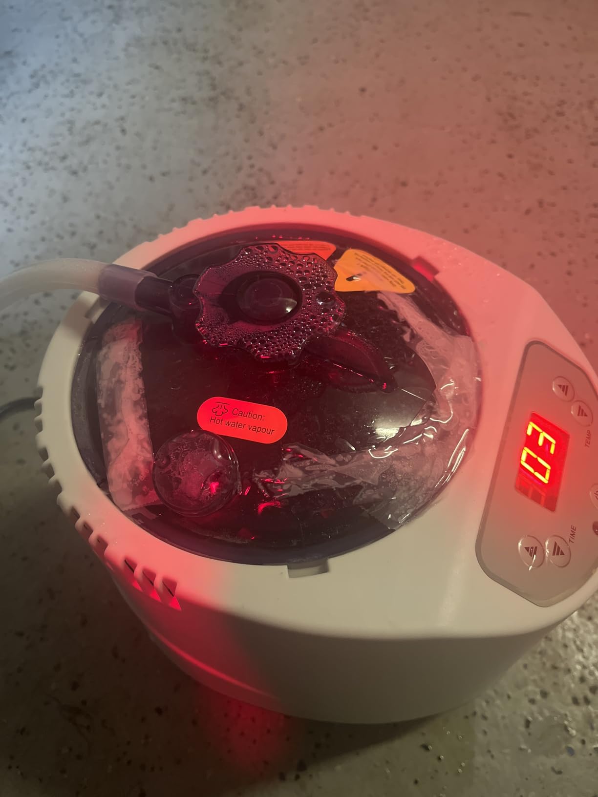 I-THERA-U XL Infrared Sauna Box with True 660 & 850nm Red Light Therapy Lamp, Portable Red Light Sauna for Home, Full Body Steam Tent with 3L 1200w Steamer, 15 Levels Heat, Chair, Remote, 90 Min Timer customer photo 1