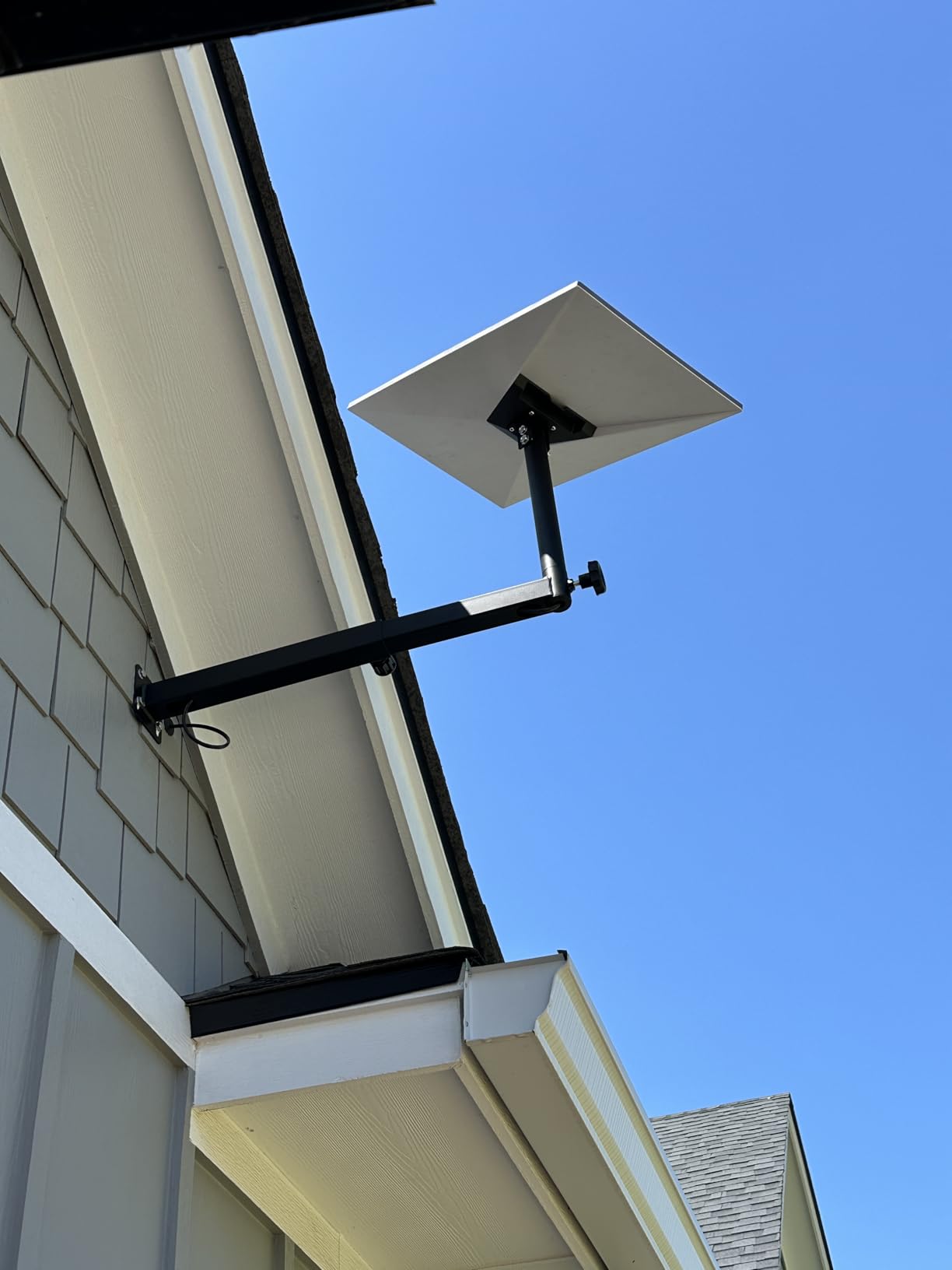 Extension-Type Starlink Gen 3 Mount with Adapter, Heavy Duty Starlink Long Wall Mount, Adjustable Mounting Kit for Starlink Gen 3 Internet Kit Satellite customer photo 2