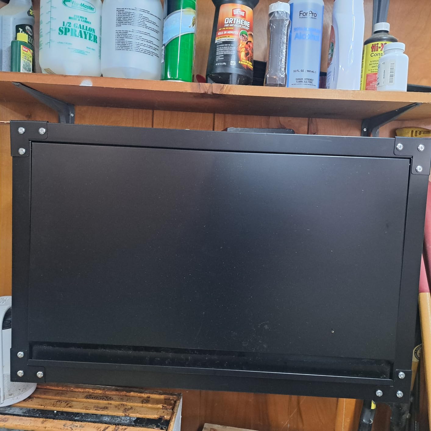 7 Drawers Rolling Tool Chest with Pegboard, Metal Tool Chest with Drawers, Tool Storage Cabinet with Wheels for Garage, Workshop, Repair Shop, Black customer photo 1
