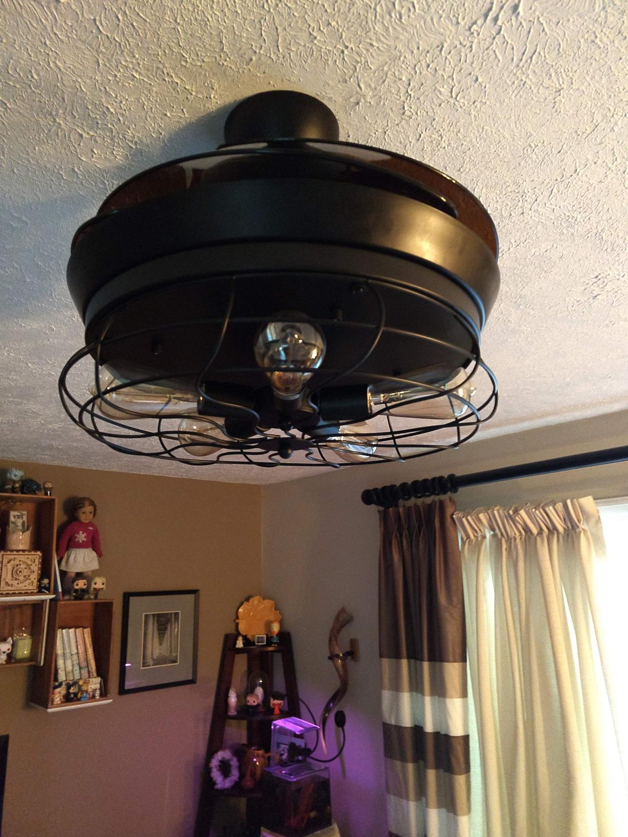 100 Inch Large Ceiling Fans, Big Industrial Ceiling Fan No Light 11500 CFM customer photo 2