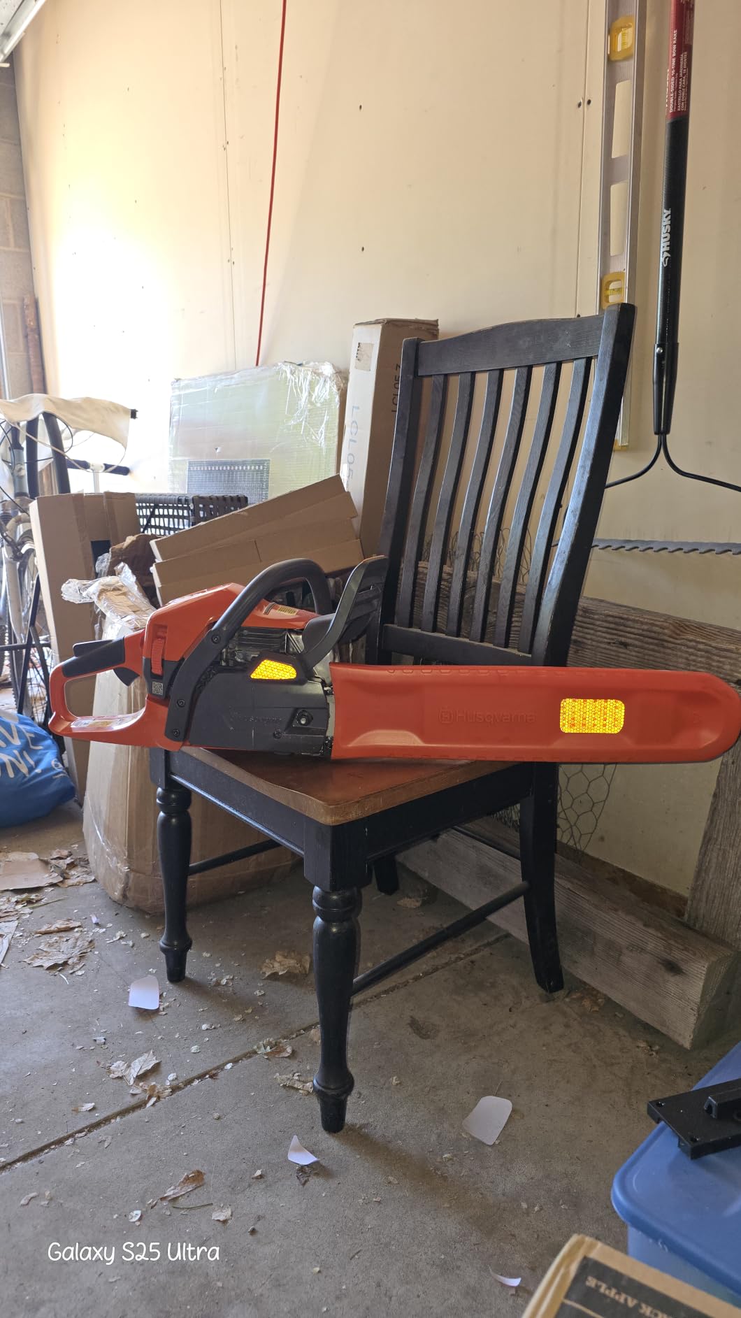 Husqvarna 445S Gas Chainsaw, 18 Inch, 50-cc 3-HP X-Torq Engine customer photo 1