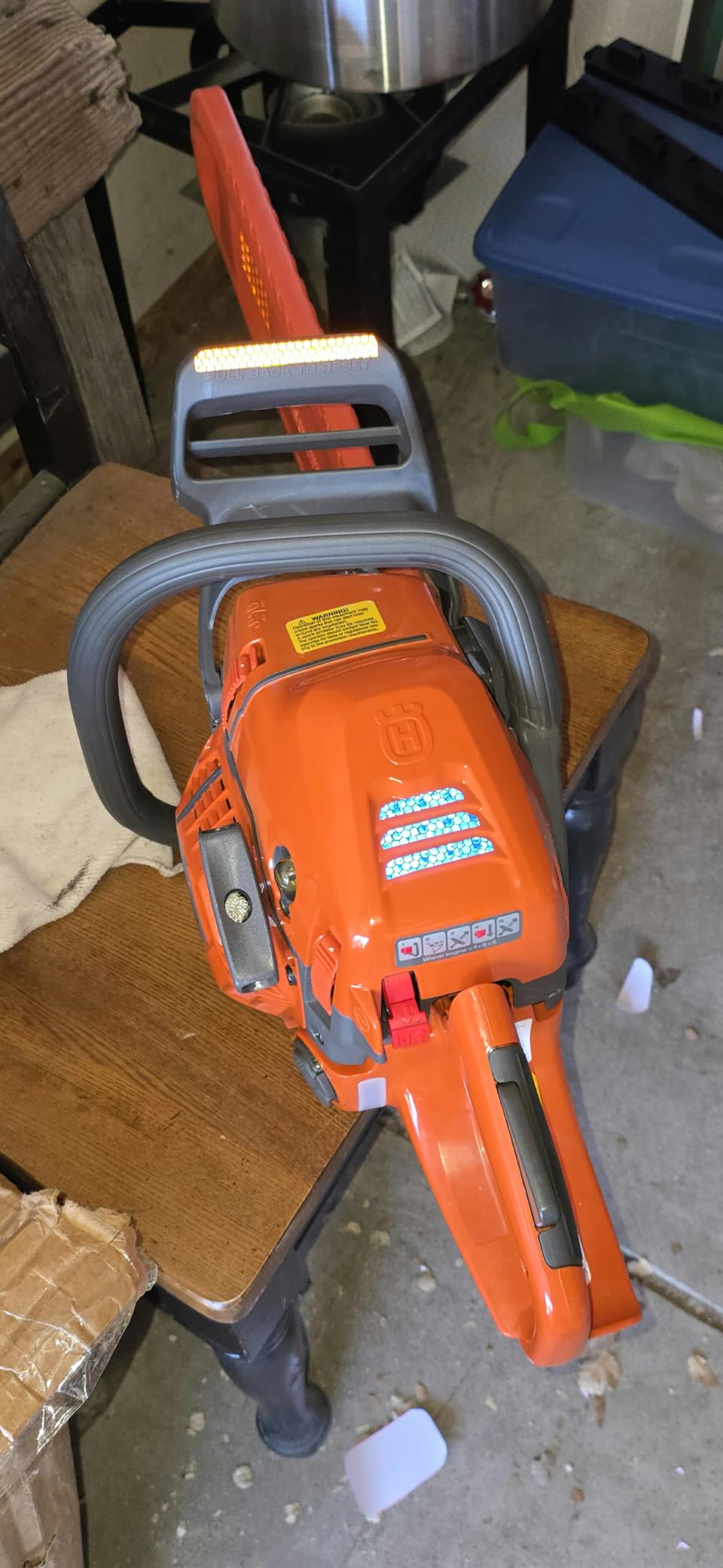 Husqvarna 445S Gas Chainsaw, 18 Inch, 50-cc 3-HP X-Torq Engine customer photo 2