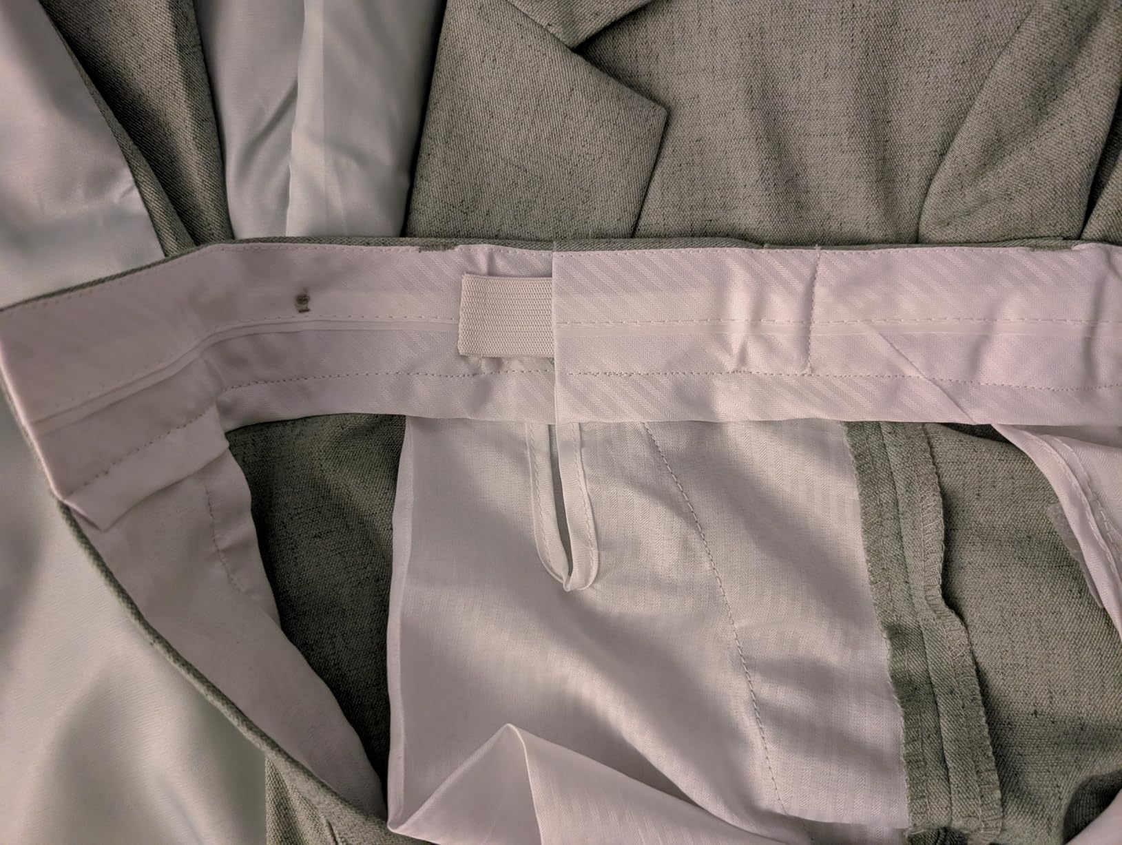 WULFUL Men's Linen Suit 3 Piece Slim Fit Suits for Men One Button Prom Wedding Party Tuxedo Suit Set Blazer Jacket Pants customer photo 2