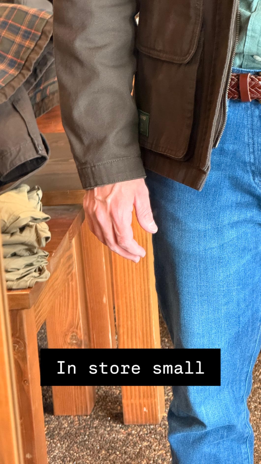 Orvis Heritage Field Coat for Men - Classic Waxed Mens Field Jacket with Pockets, Zip Front, Button-Closed Storm Flap customer photo 1