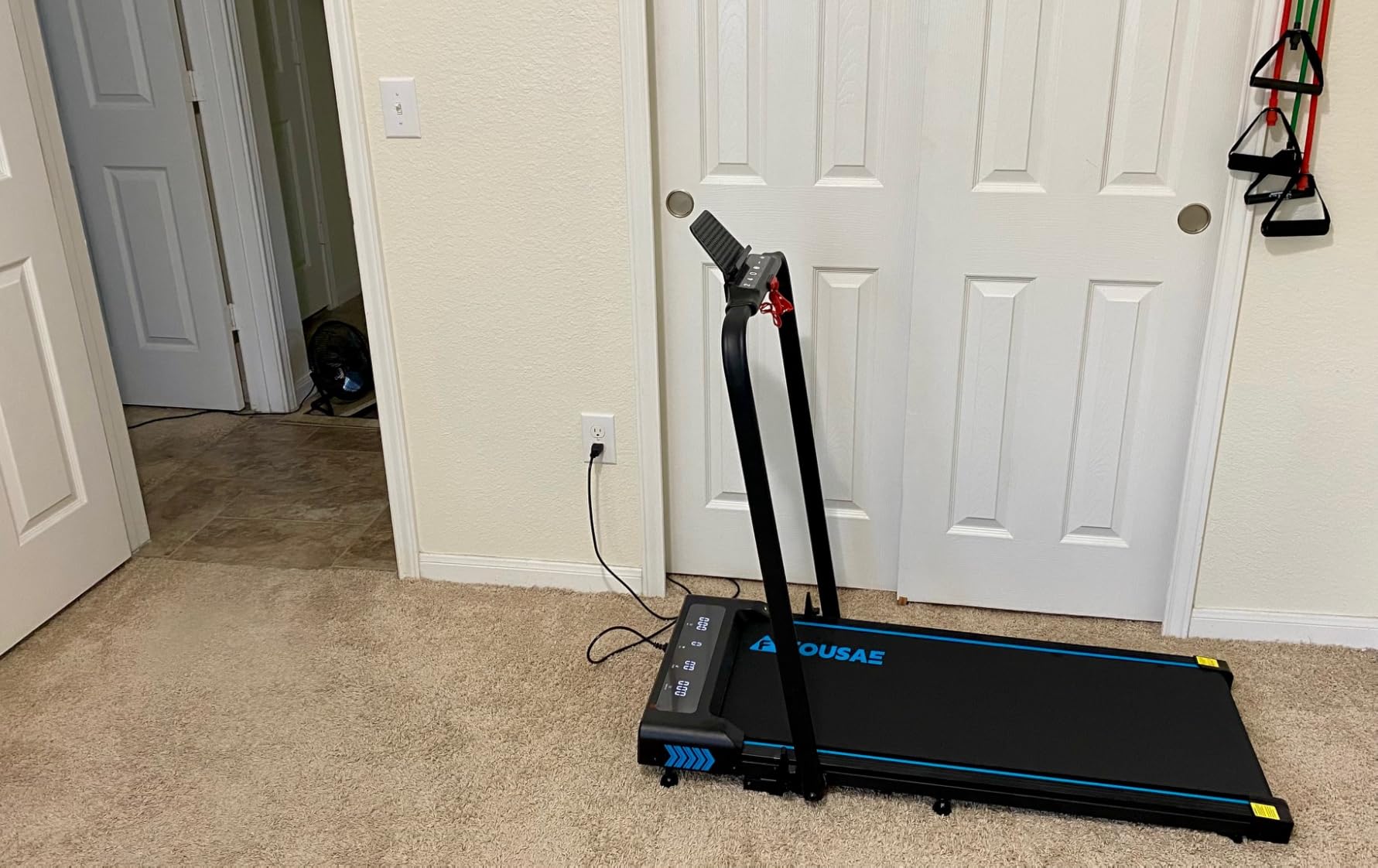 FOUSAE Treadmills for Home, App Compatible, 5 in 1 7.5MPH Foldable Treadmill with 10% Incline customer photo 1