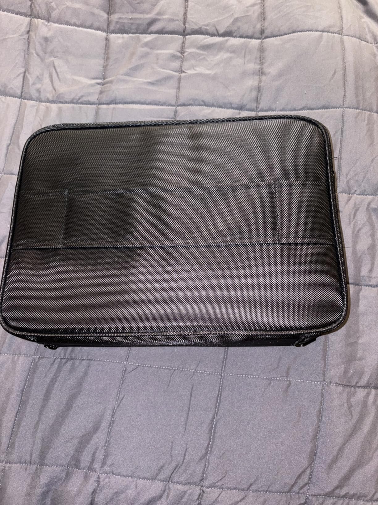 Professional Barber Clipper Case Organizer Bag with Adjustable Dividers, Detachable 6-Slot Scissors Panel, Travel Grooming Tool Storage - Fits Wahl/Andis/Hatteker customer photo 2