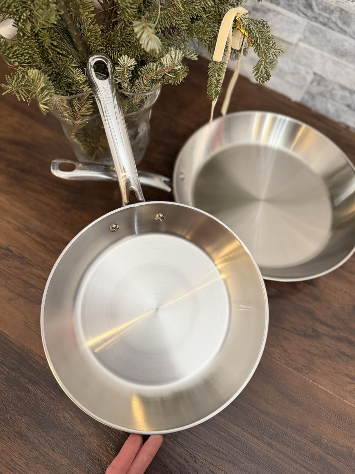 T-fal Gourmet 15-Piece Stainless Steel Pots and Pans Set, Induction Compatible customer photo 1