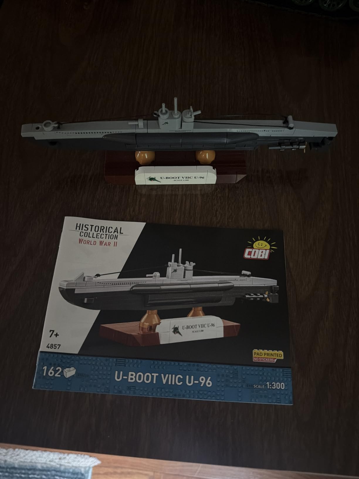 COBI Historical Collection WWII U-Boat VIIC U-96, 162 Pieces customer photo 1