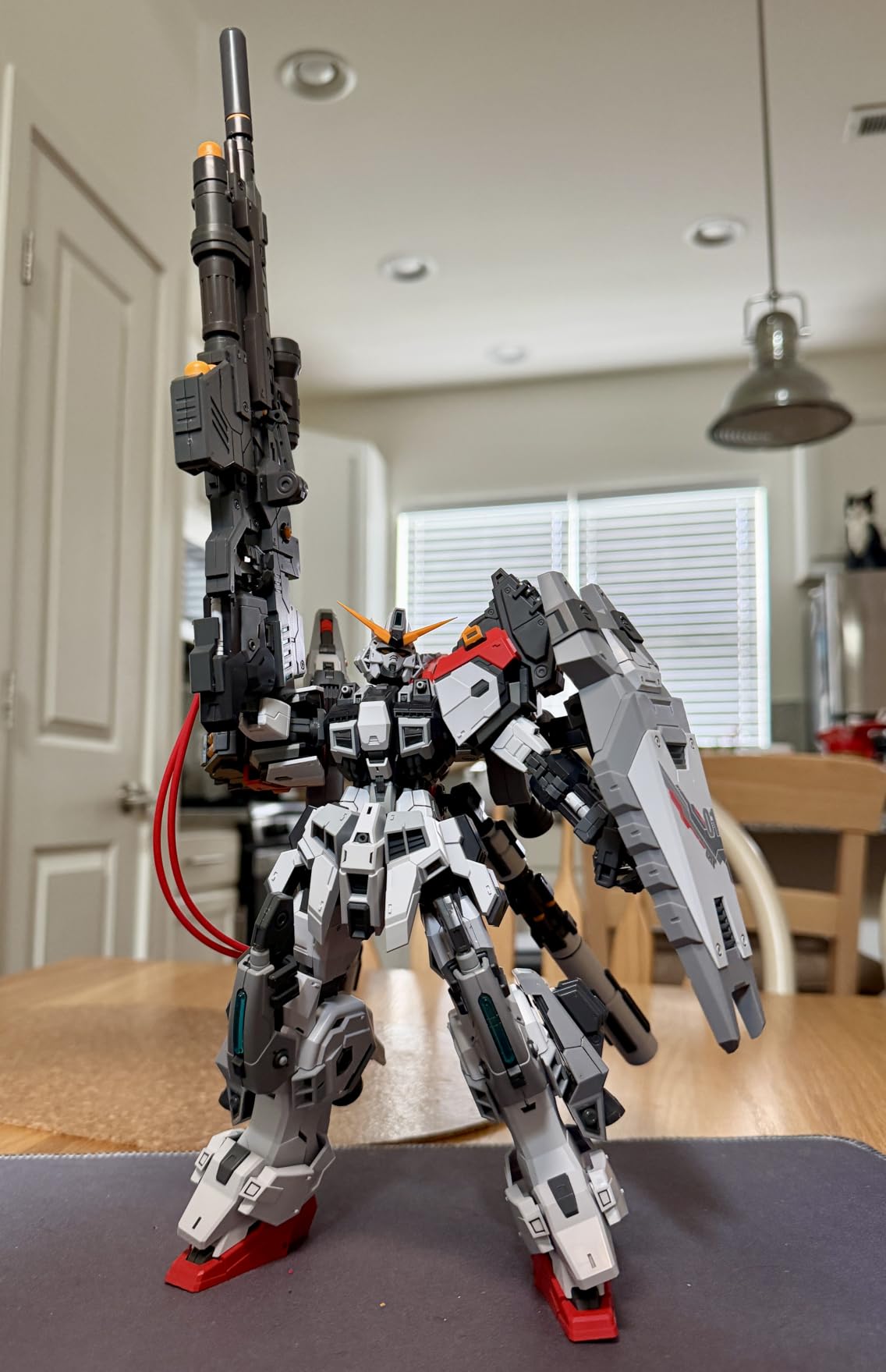 Pipigirl 1/100 Plastic Alloy Skeleton Mecha Action Figures Kits, Yan Mie, 8.66 in High, Easy to Assembly Mecha Model customer photo 2