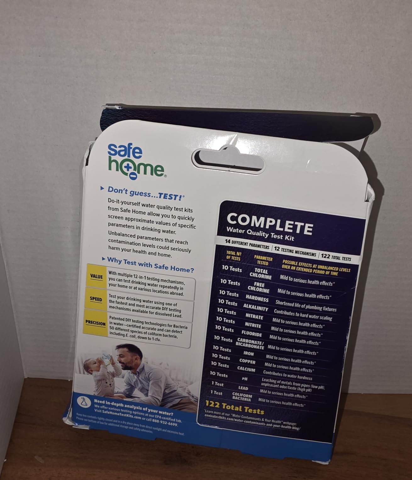 Safe Home Complete Drinking Water Test Kit - DIY Screening for 14 Parameters + Optional Testing at Our EPA-Certified Lab for up to 48 Parameters - Made in the USA customer photo 2