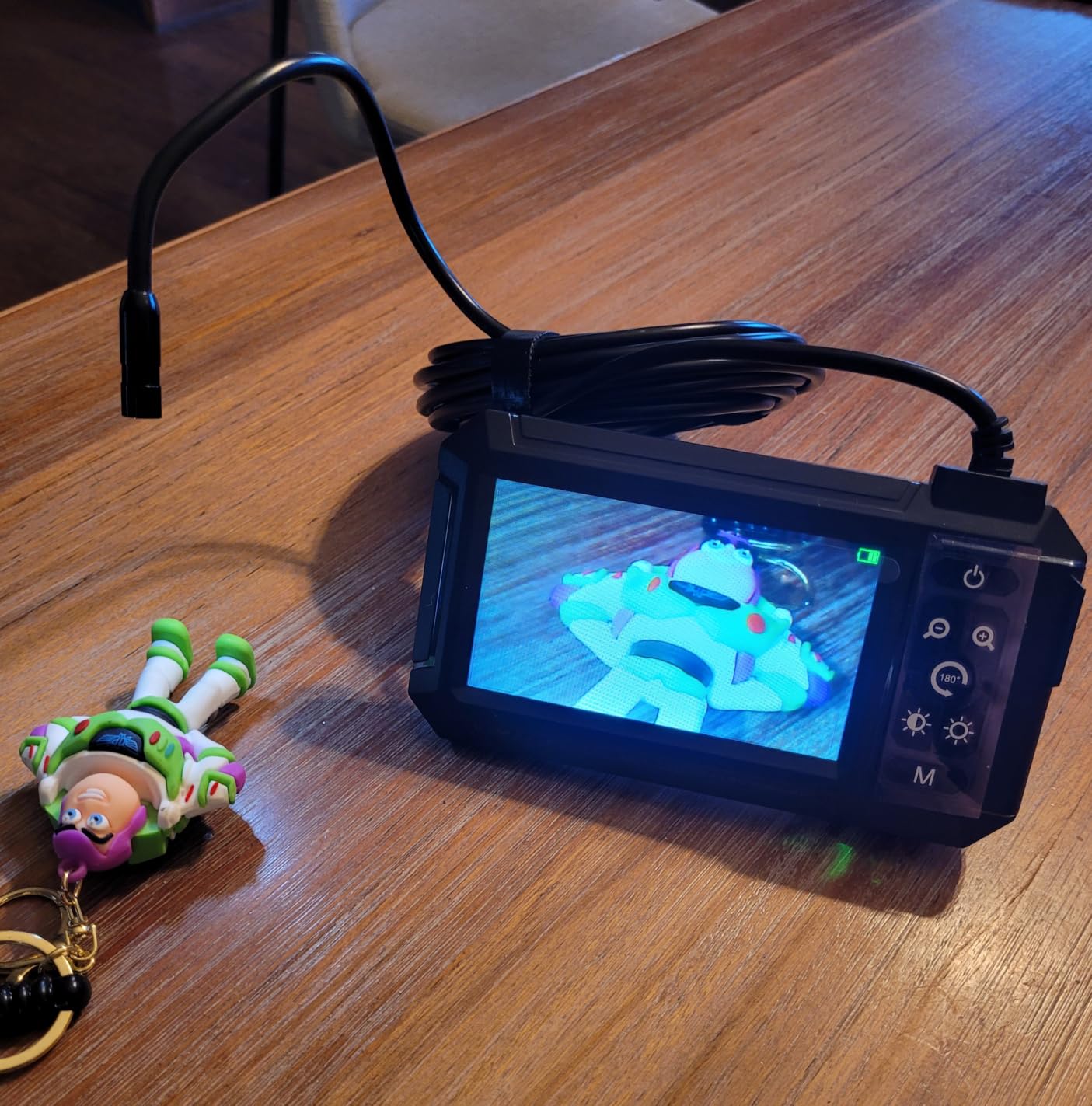 Endoscope Camera with Light, 1080P HD Borescope with 4.3