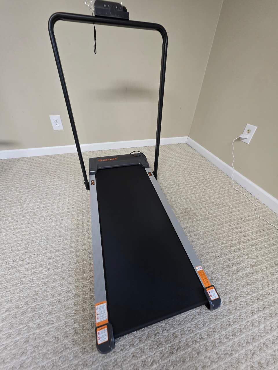 Walking Pad Treadmill for Home, Walking Pad with Incline and Handle Bar | Sturdy Foldable Handles Under Desk Walking Pad for office with Remote, Quiet Portable Treadmill for Calorie burning at home customer photo 1