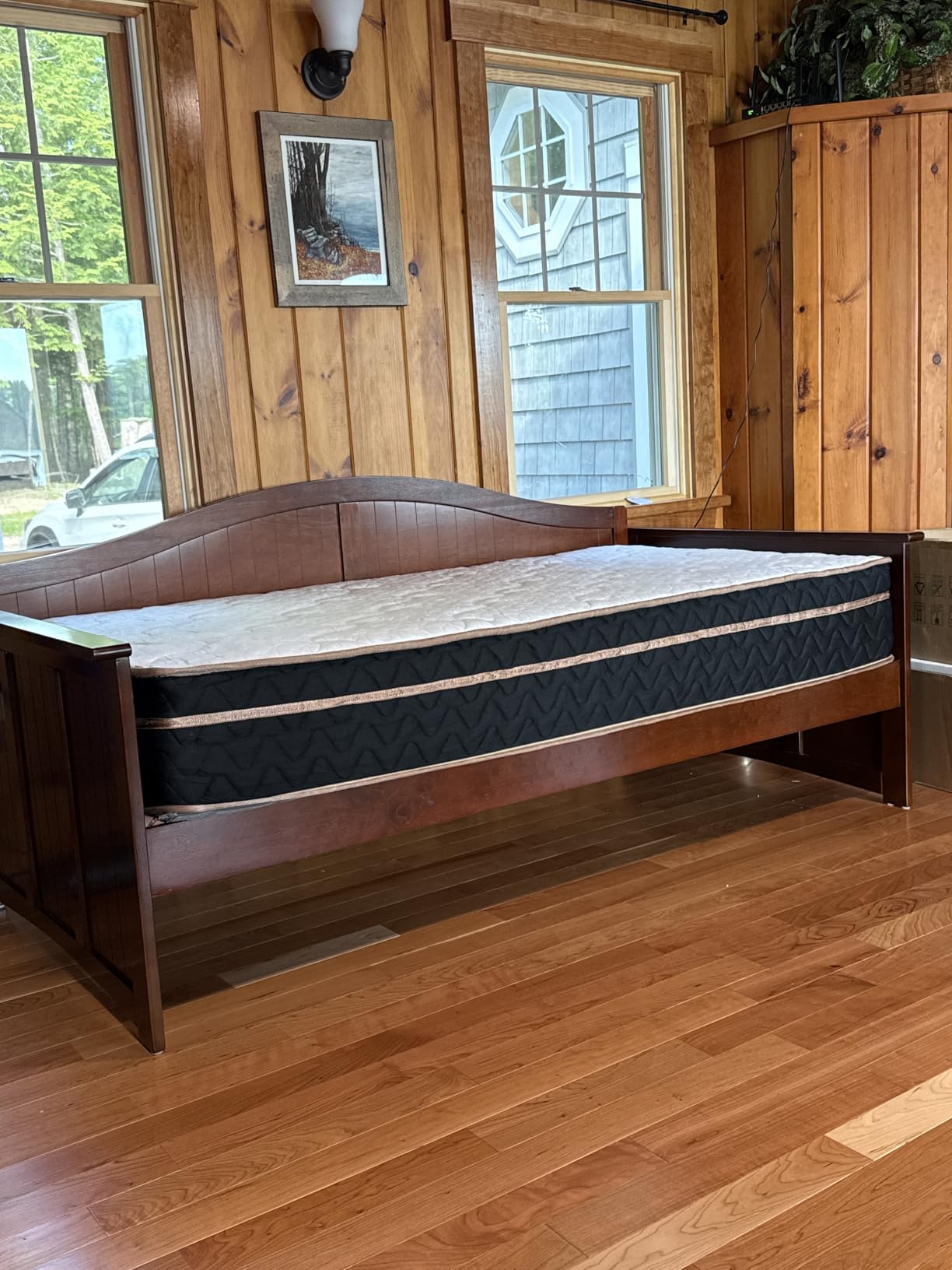 Queen Mattress 14 Inch, Luxury Hotel Cooling Hybrid Bed Mattress in a Box | Zones Individual Pocket Spring, Extra Hip/Shoulder/Lumbar Support, Fiberglass-Free, 365-Night Trial, CertiPUR-US customer photo 2